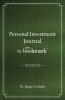 Personal Investment Journal by proBookmark