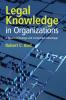 Legal Knowledge in Organizations