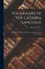 Vocabulary of the Catawba Language