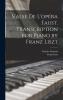 Valse de L'op��ra Faust. Transcription for Piano by Franz Liszt