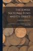 The Jewish National Fund and its Object