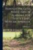 Reminiscences of Public men in Alabama for Thirty Years. With an Appendix