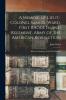 A Memoir of Lieut.-Colonel Samuel Ward First Rhode Island Regiment Army of the American Revolution; With a Genealogy of the Ward Family