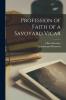 Profession of Faith of a Savoyard Vicar