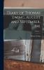 Diary of Thomas Ewing August and September 1841; Volume 1