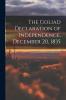 The Goliad Declaration of Independence December 20 1835