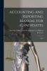 Accounting and Reporting Manual for Candidates