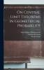 On Central Limit Theorems in Geometrical Probability