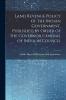 Land Revenue Policy of the Indian Government. Published by Order of the Governor General of India in Council