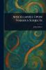Miscellanies Upon Various Subjects