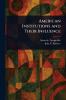American Institutions and Their Influence