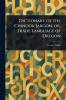 Dictionary of the Chinook Jargon or Trade Language of Oregon