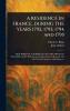 RESIDENCE IN FRANCE DURING THE YEARS 1792 1793 1794 and 1795
