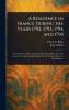 Residence in France During the Years 1792 1793 1794 and 1795