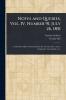 Notes and Queries Vol. IV Number 91 July 26 1851