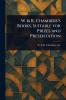 W. & R. Chambers's Books Suitable for Prizes and Presentation