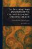 Doctrines and Discipline of the Colored Methodist Episcopal Church