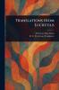 Translations From Lucretius
