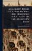 Address Before the American Whig and Cliosophic Societies of the College of New Jersey