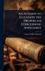 Attempt to Elucidate the Prophecies Concerning Antichrist