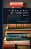 List of Catalogues of English Book Sales