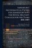 Sandhurst Mathematical Papers for Admission Into the Royal Military College for the Years 1881-1889