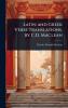 Latin and Greek Verse Translations by C.D. Maclean