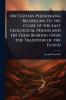 On Certain Phenomena Belonging to the Close of the Last Geological Period and On Their Bearing Upon the Tradition of the Flood