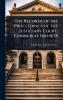 Records of the Proceedings of the Justiciary Court Edinburgh 1661-1678