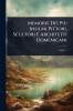 Memorie Dei PiÃ¹ Insigni Pittori Scultori E Architetti Domenicani