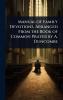 Manual of Family Devotions Arranged From the Book of Common Prayer by A. Duncombe