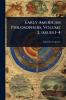 Early American Philosophers Volume 2 issues 1-4
