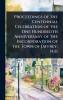 Proceedings of the Centennial Celebration of the One Hundredth Anniversary of the Incorporation of the Town of Jaffrey N.H