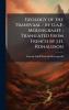 Geology of the Transvaal / by G.a.F. Molengraaff; Translated From French by J.H. Ronaldson