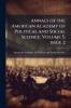 Annals of the American Academy of Political and Social Science Volume 5 issue 2