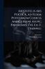 Aristotelis Ars Poëtica Ad Fidem Potissimum Codicis Antiquissimi Asupc Parisiensis 1741 Ed. F. Ã&#156;berweg