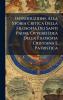 Introduzione Alla Storia Critica Della Filosofia Dei Santi Padri Ovvero Idea Della Filosofia Cristiana E Patristica