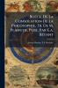Boëce. De La Consolation De La Philosophie Tr. De M. Planude Publ. Par E.a. BÃ(c)tant