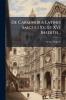 De Carminibus Latinis Saeculi Xv. Et XVI Ineditis...
