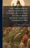 The Theological Method Of Jesus A Course Of Lectures In The Summer School Harvard University 1905