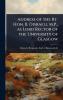 Address of the Rt. Hon. B. Disraeli M.P. as Lord Rector of the University of Glasgow