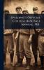 Spalding's Official College Base Ball Annual. 1911-