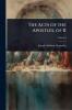 Acts of the Apostles of II