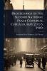 Proceedings of the Second National Peace Congress Chicago May 2 to 5 1909;
