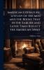 American Literature; a Study of the men and the Books That in the Earlier and Later Times Reflect the American Spirit