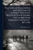 Doctors of Philosophy and Doctors of Science who Have Received Their Degree in Course From Harvard University 1873-1916
