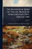 Register of John de Trillek Bishop of Hereford (A.D. 1344-1361) [i.e. 1360