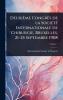Deuxième Congrès de la SociÃ(c)tÃ(c) Internationale de Chirurgie Bruxelles 21-25 Septembre 1908