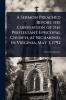 Sermon Preached Before the Convention of the Protestant Episcopal Church at Richmond in Virginia May 3 1792