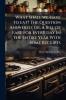 What Shall we Have to eat? The Question Answered; or A Bill of Fare for Every day in the Entire Year With Some Receipts